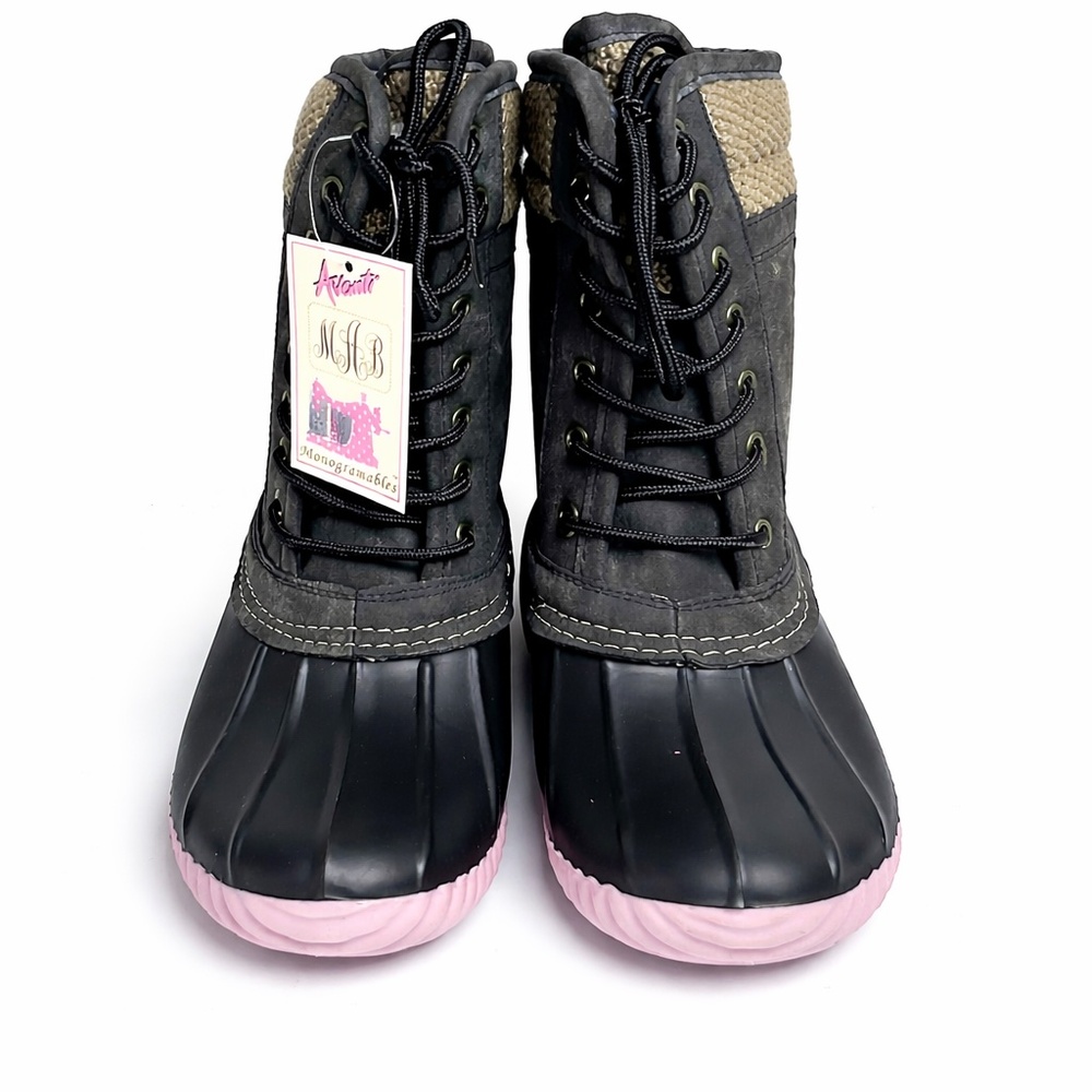 Avanti Womens CAMPER-TR Lace up Duck Boot Winter Rain Outdoor Size 10